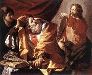 TERBRUGGHEN, Hendrick The Calling of St Matthew r oil painting picture wholesale